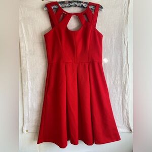 Betsey Johnson Midi Skater Dress